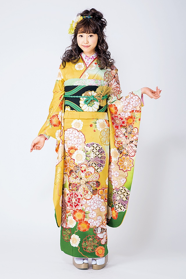 派手すぎずかわいい振袖