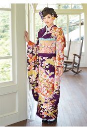 紫にオレンジ、ピンクの美しいグラデーション。
