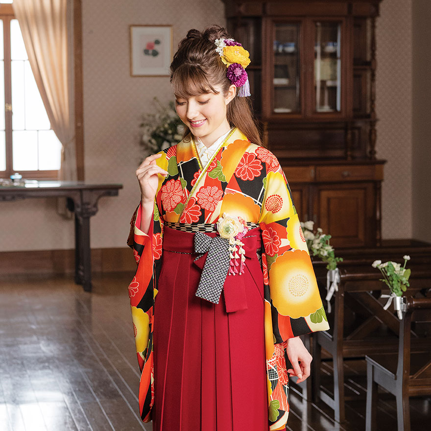 袴と着物イメージ